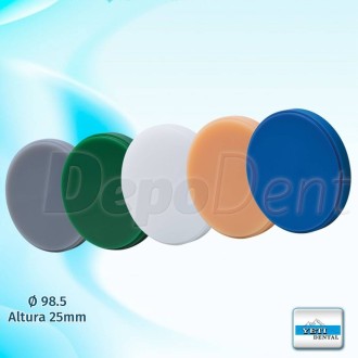 Discos CAD/CAM Blanks Cera Yeti Dental Ø98.5 25mm